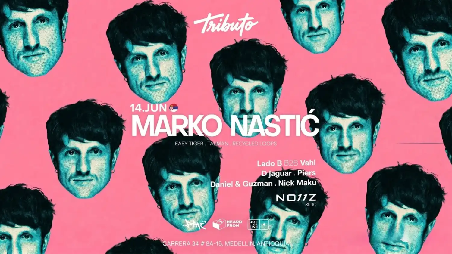 Este 14 de junio, Marko Nastić llega a No11z. Poblado