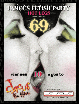 Viernes LA SALA se toma Circus con el 69 la fiesta más HOT de Bogotá!