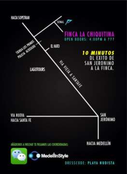 Mapa: FREEDOM San Jerónimo con ALEX BAU