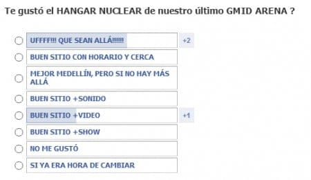 Te gustó el HANGAR NUCLEAR de nuestro último GMID ARENA ?