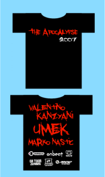 CAMISAS OFICIALES APOCALÍPTICAS EN PSYCHO