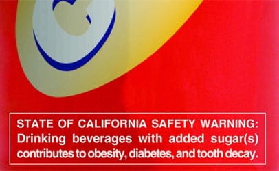 California aprueba etiquetas contra la obesidad en Alimentos