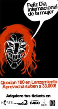 6 dias para celebrar el dia internacional de la mujer que le gusta bailar techno, house y techhouse!!!