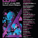 Mp3 specials: 10 Days Off (Ghent,Belgium) • 17/27 July 2009