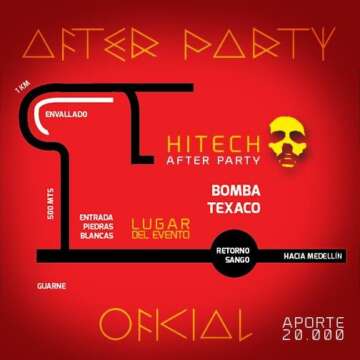 Este Domingo AFTER PARTY DEL #XTRAVISION ! A sólo 5 minutos del evento