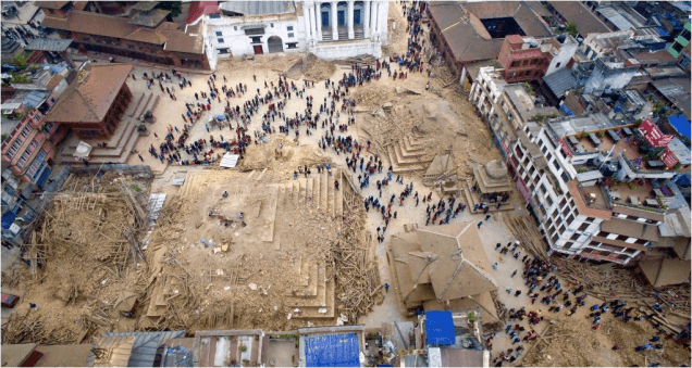 Nepal: Drone revela caos y destrucción en Katmandú ( Video )