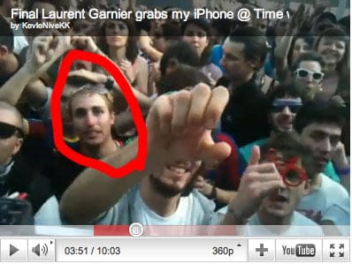 Identificado el ratero de Laurent Garnier en el Timewarp  (Photos of the Garnier´s Timewarp RAT)