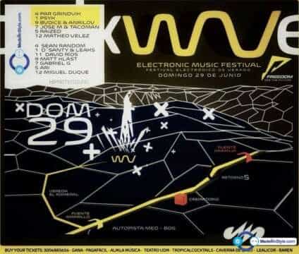 Mapa: Cómo llegar al SHOCKWAVE RAVE éste Domingo de PUENTE 29 de Junio ! 18 HOURS NON.STOP