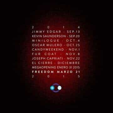 Dónde adquirir los tickets para JIMMY EDGAR, KEVIN SAUNDERSON, MINILOGUE, OSCAR MULERO, Y JOSEPH CAPRIATI ?