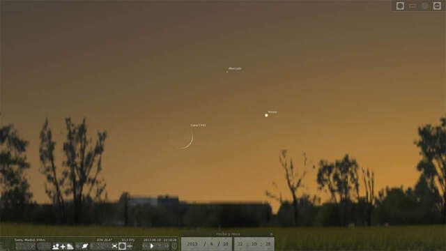 Hoy se podrá observar la conjunción de Júpiter, Venus y Mercurio