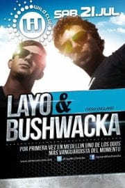 Sponsored: E Agency & More Music presentan Layo & Bushwacka @ WILD CLUB