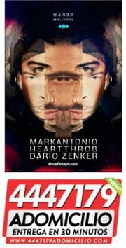 Confirmado! W.A.R.9.0: Markantonio + Heartthrob + Dario Zenker @ Wild Dark Room Hasta las 9am