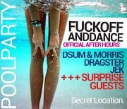 NON.STOP! Pool Party @ After Hours FUCK OFF AND DANCE!! Mañana desde las 8am ♫
