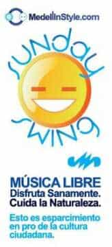 Sunday Swing MAÑANA!! en el Parque del Poblado – Vive la Cultura LIBRE!!