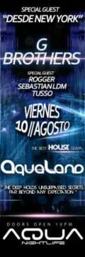 Sponsored: Éste Viernes, AQUA presenta “G BROTHERS” desde NEW YORK