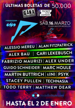 HASTA HOY FREEDOM A PRECIO DE LANZAMIENTO SOLO 50.000 ::: GANA y Ticket Express