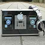 El iPhone se convierte en bandeja