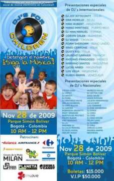 Laurent Garnier en Colombia? DJS FOR CHILDREN?