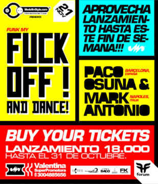 Reportaje FUCKOFFANDDANCE Paco Osuna & Markantonio