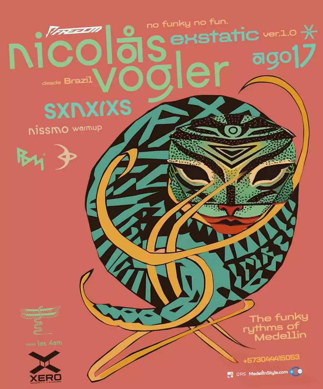 Nicolas Vogler: El regreso de la samba a Medellín.