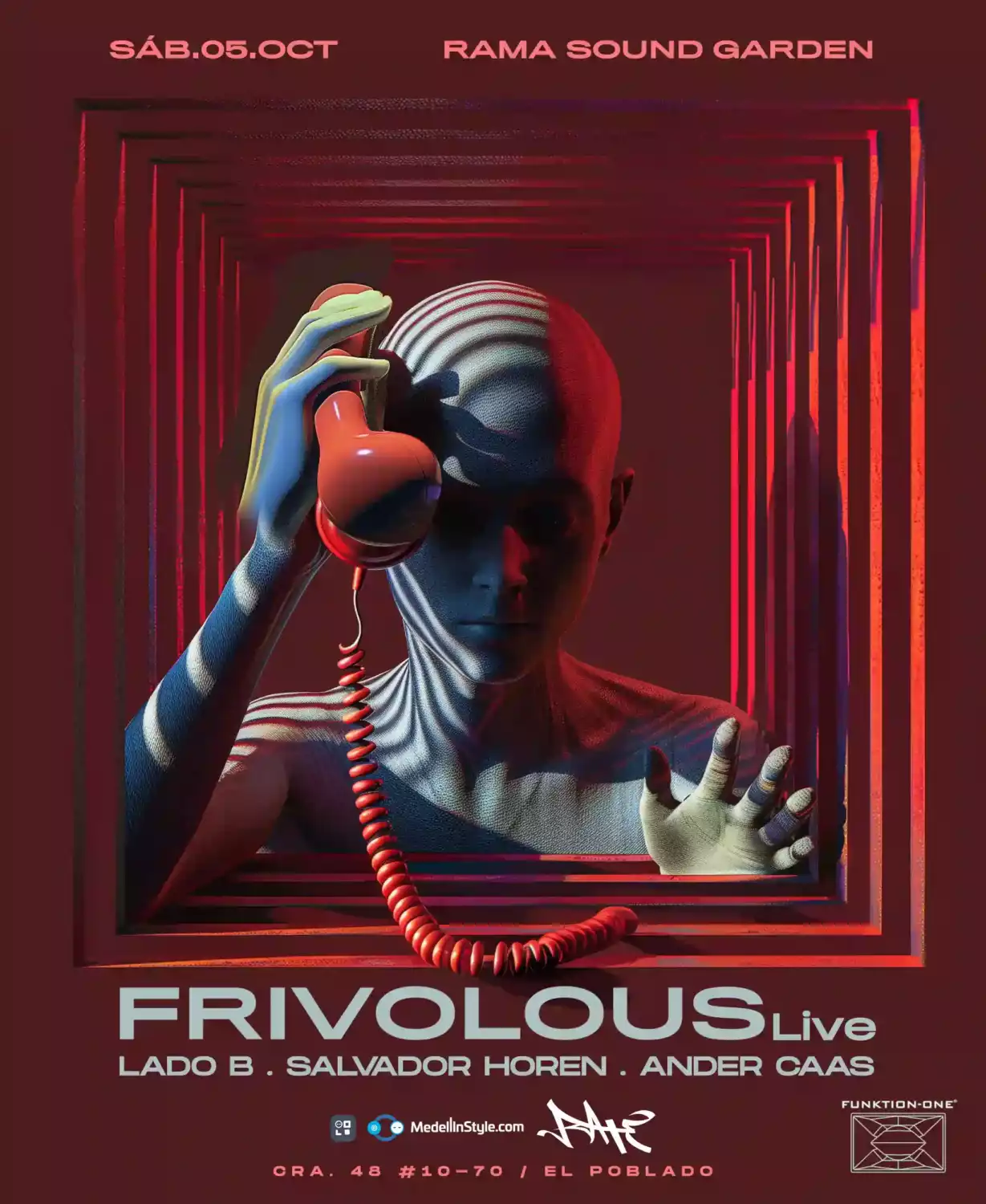 Frivolous Live éste Sábado