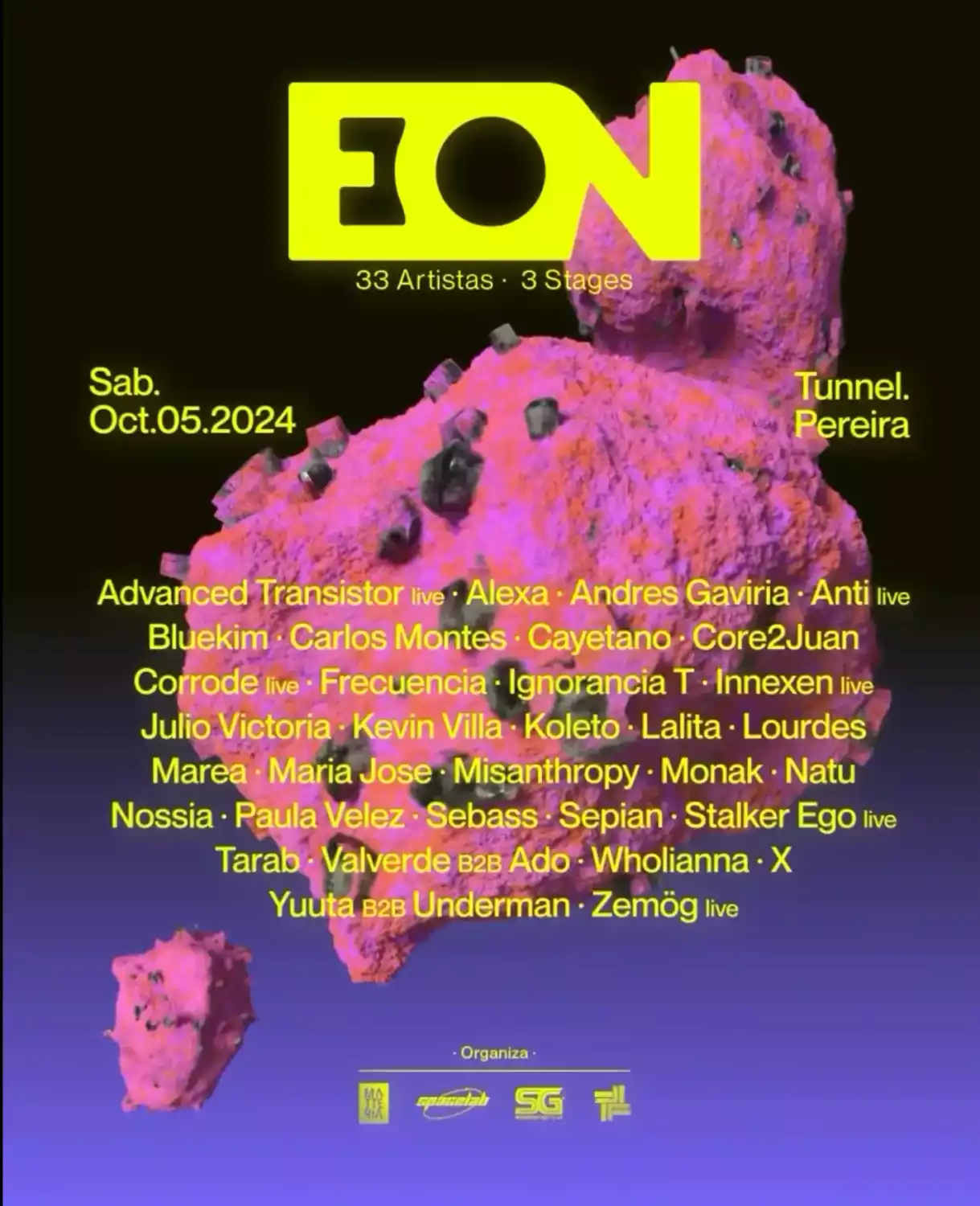 EON el festival nacional más incluyente celebra su tercera edición éste Fin de Semana en Tunnel