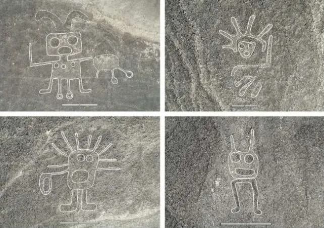 Nuevos Dibujos en Nazca: Ai descubre cientos de dibujos antiguos en el desierto peruano