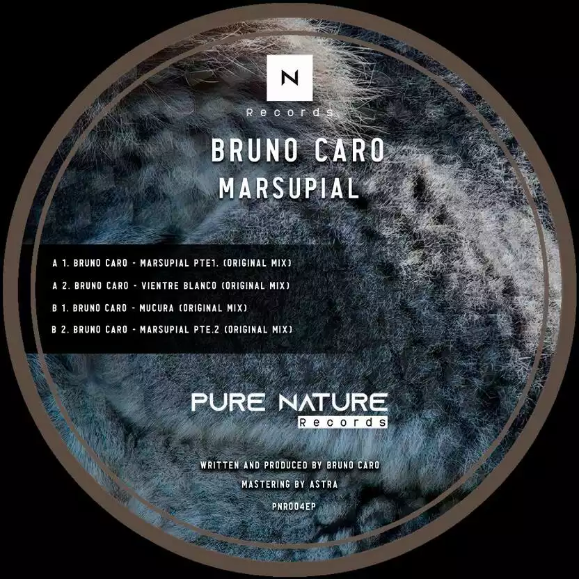 El productor argentino BRUNO CARO lanza su EP Marsupial en Pure Nature