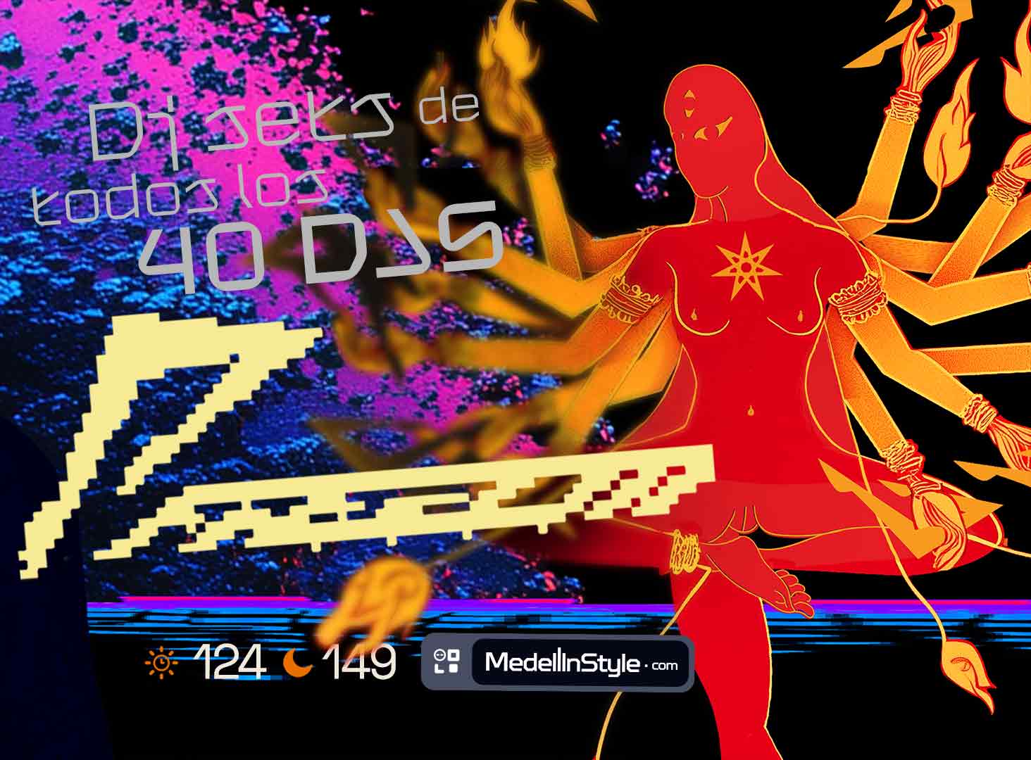 Live sets de todos los 40 djs nacionales e internacionales del Freedom 2025