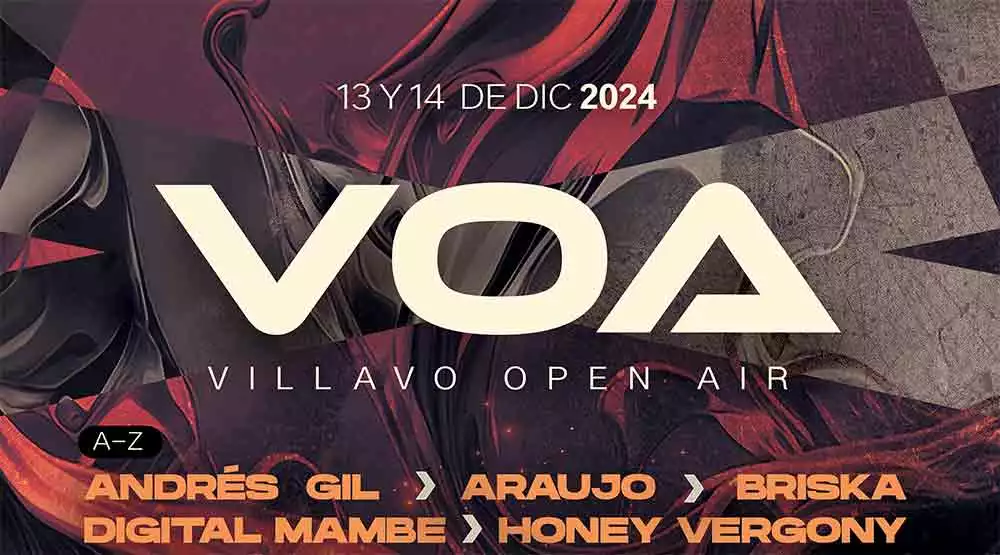 Este finde VILLAVO OPEN AIR 2024 en los Llanos, mira el lineup aquí