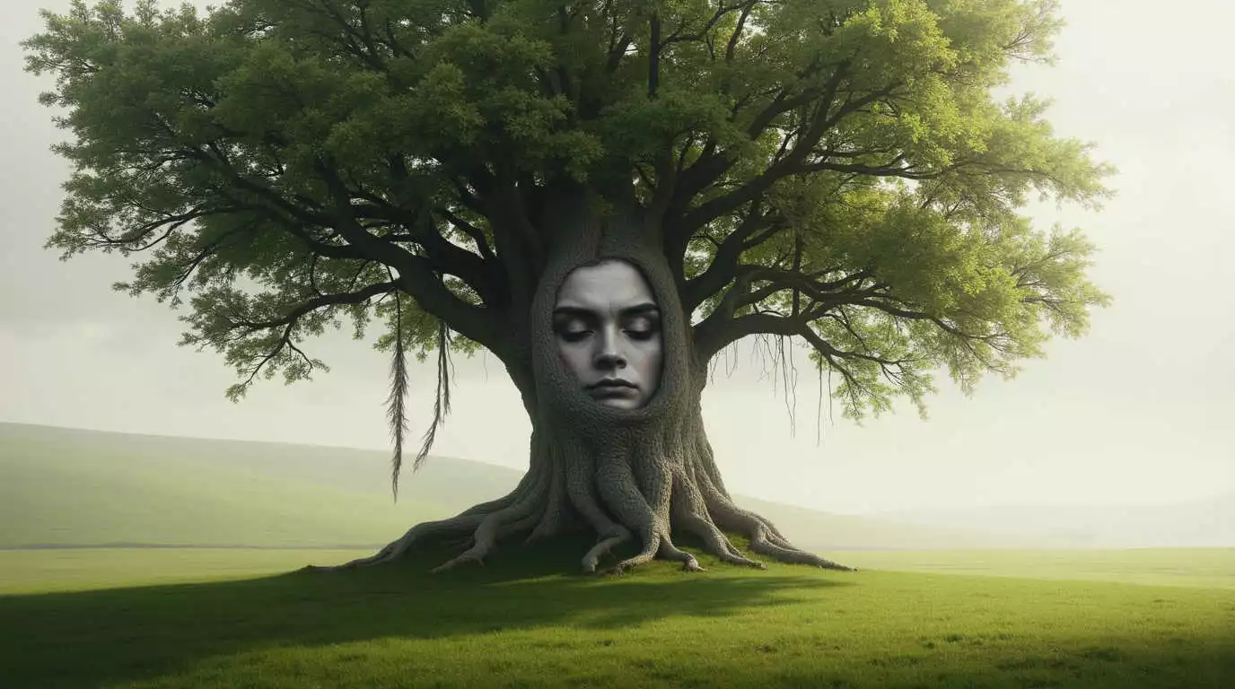 Los árboles también sienten la soledad.