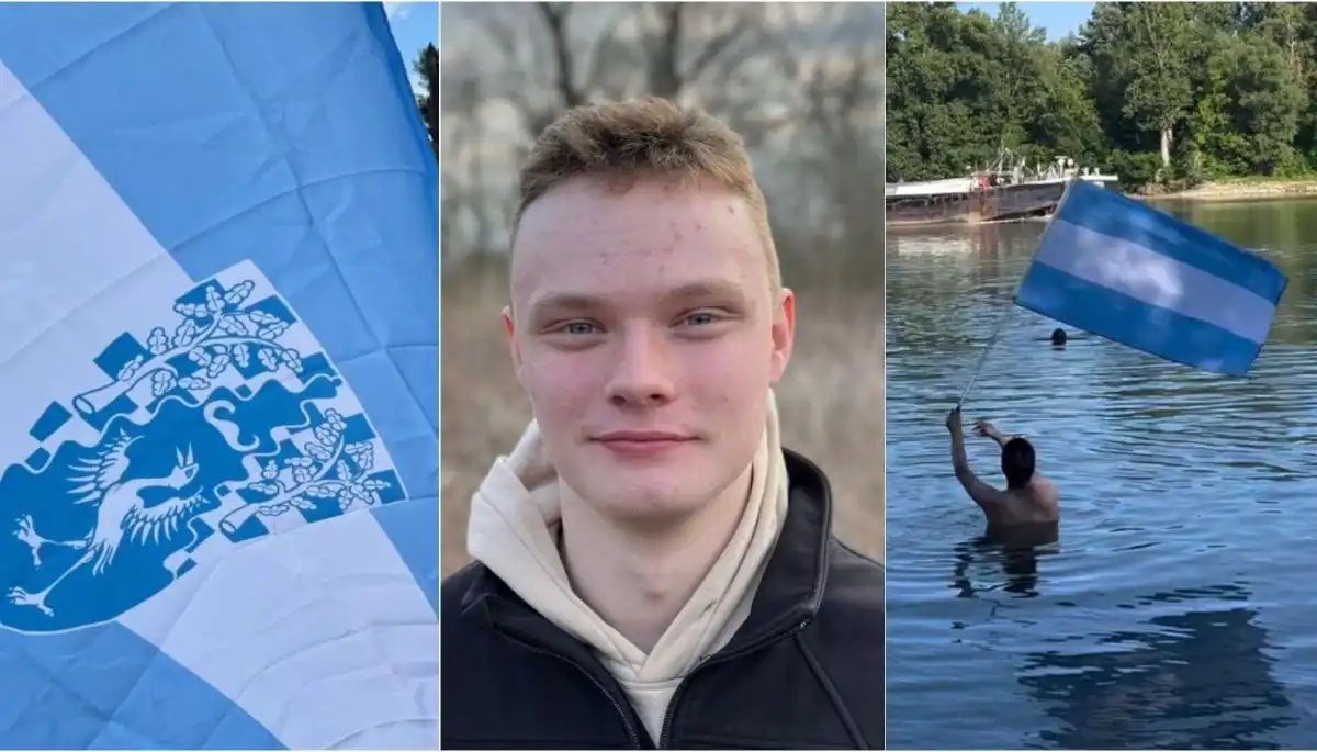 Un joven fundó su propio país en territorio disputado de Europa.