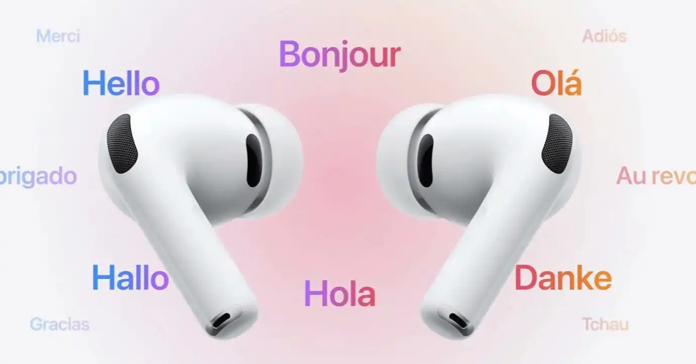los nuevos AirPods de Apple que traducen cualquier idioma al instante.