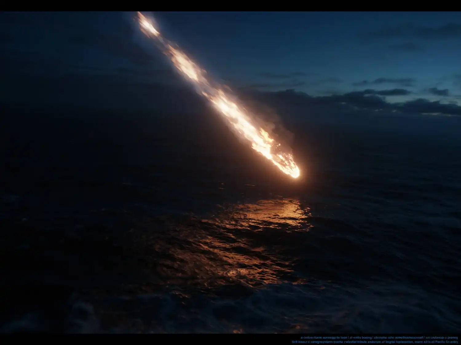 El destino final de la Misión Peregrine: Entre el cosmos y el océano