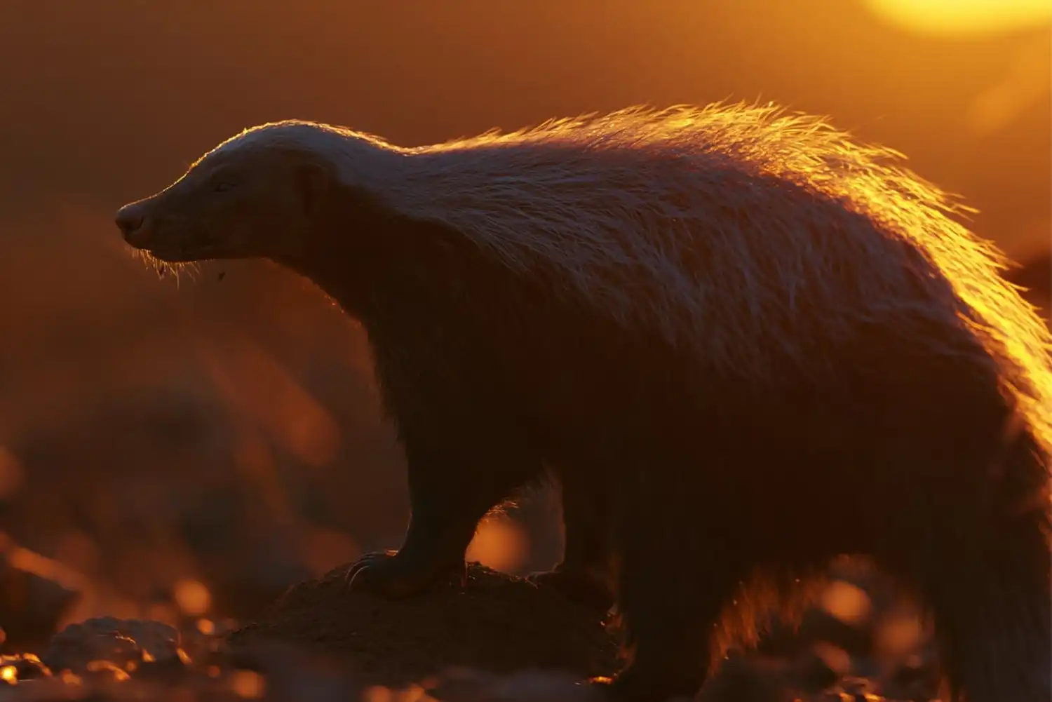 Supervivencia extrema: Las defensas biológicas que convierten al tejón de miel en el animal más resistente del mundo
