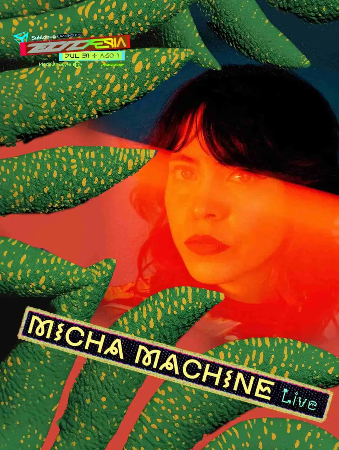 Faltan pocos días para sentir el poder del hardware crudo: Micha Machine Live en la Technoferia el voltaje analógico se vive desde temprano: Asegura tus boletas Early $88.888 o Any $99.999.