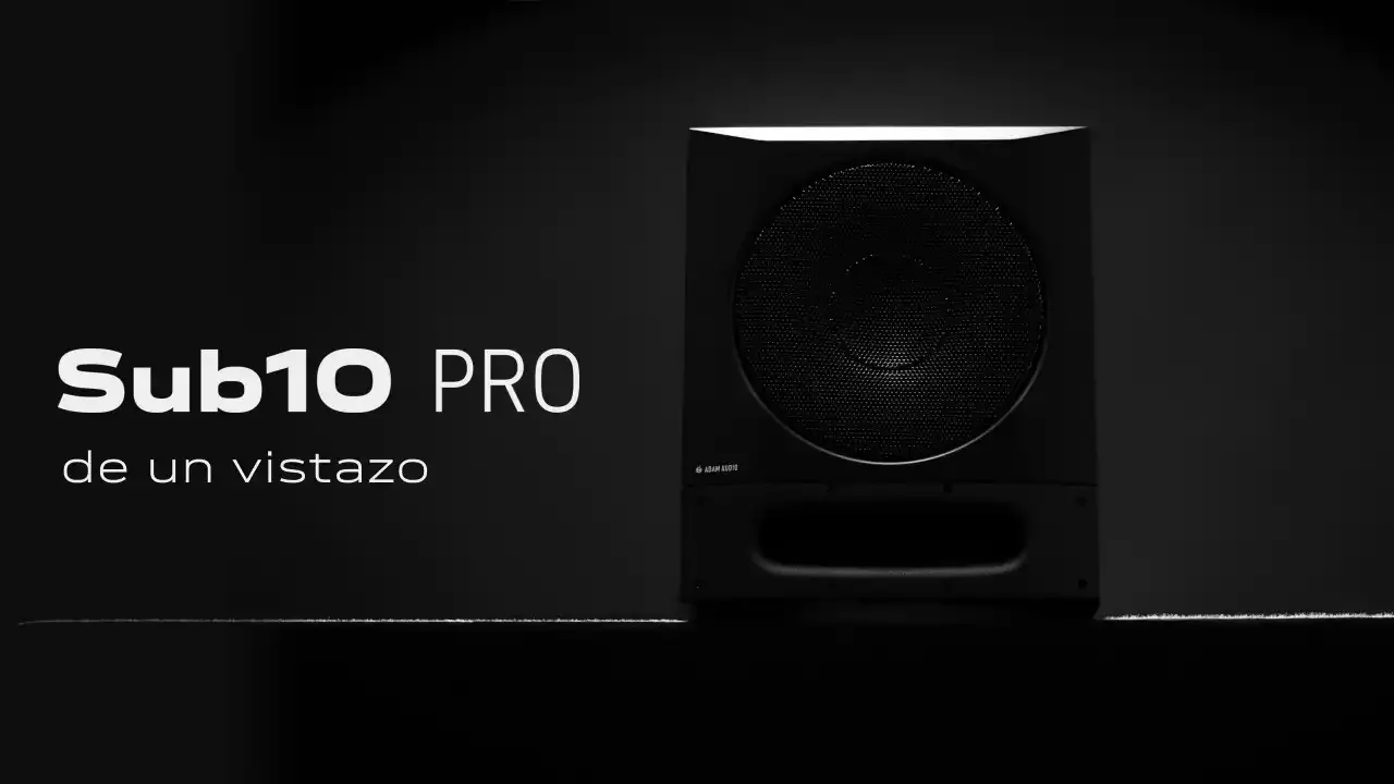 ADAM Audio presenta a fondo su subwoofer Sub10 PRO con DSP