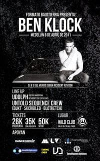 Sponsored: Ben Klock + Udolph + Untold sequence crew Este Viernes @ Wild Club