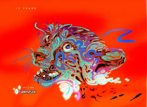 Observa las exposiciones más sensuales de los artistas FuckmyFunk 10º aniversario