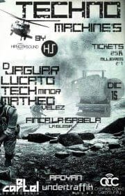 Sponsored: Techno Machine's este Sábado @ Guarne By Hipnotik Sound