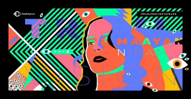 MAAYAN NIDAM vendrá a exhibir la visión mística ELEVADA de la Música: XTRAVISION2018