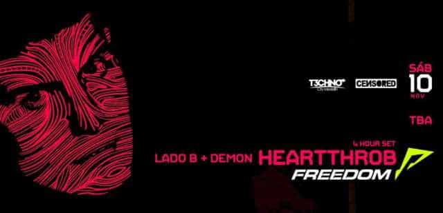 Heartthrob y su minimaleo intenso vuelve a Colombia de la mano de MedellinStyle, TechnoCity y Censored