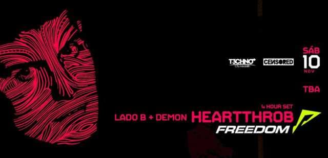 Heartthrob y su minimaleo intenso vuelve a Colombia de la mano de MedellinStyle, TechnoCity y Censored