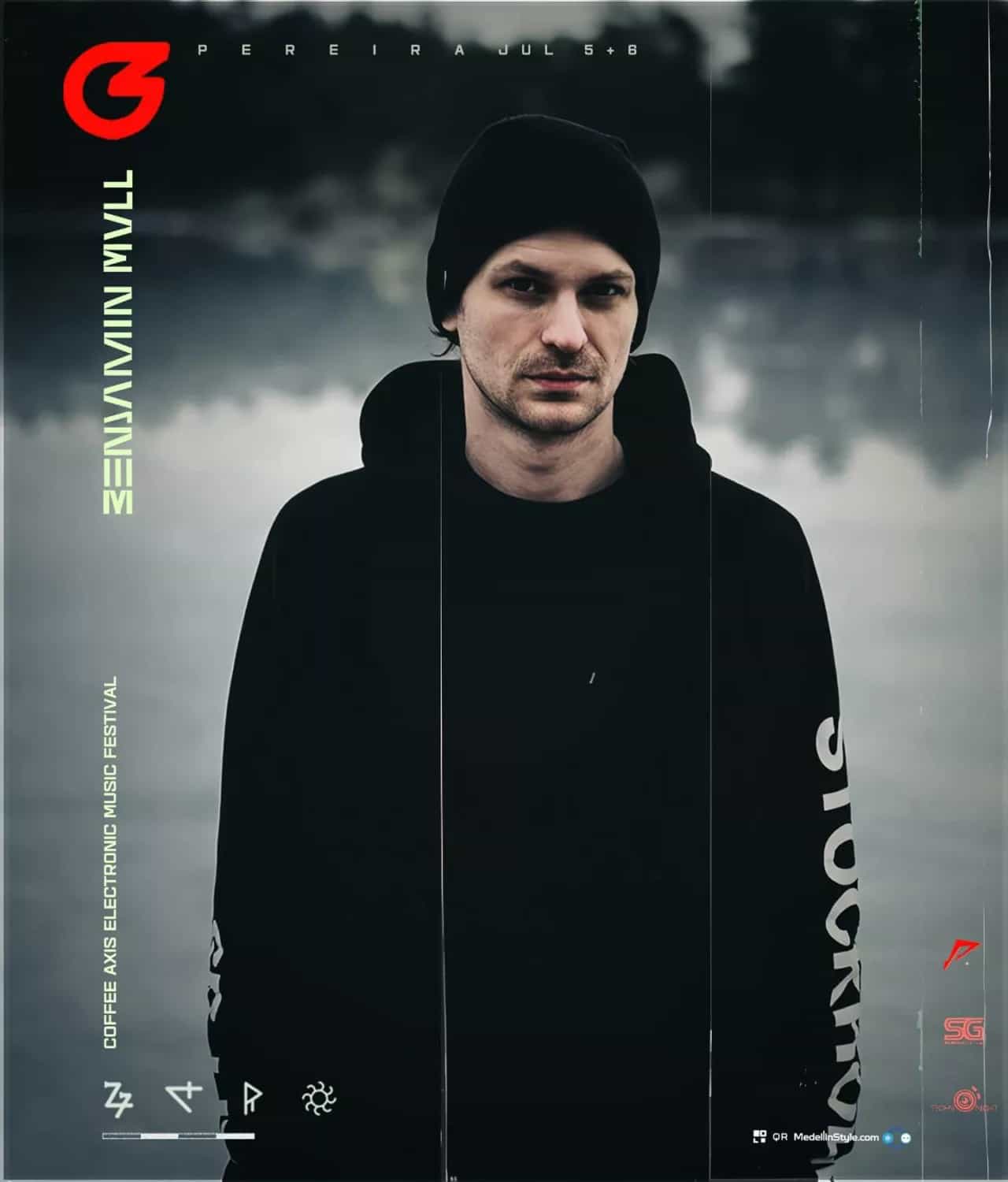 Benjamin Mull, hermano de Joel, por primera vez en Colombia en el Zero Gravity Fest