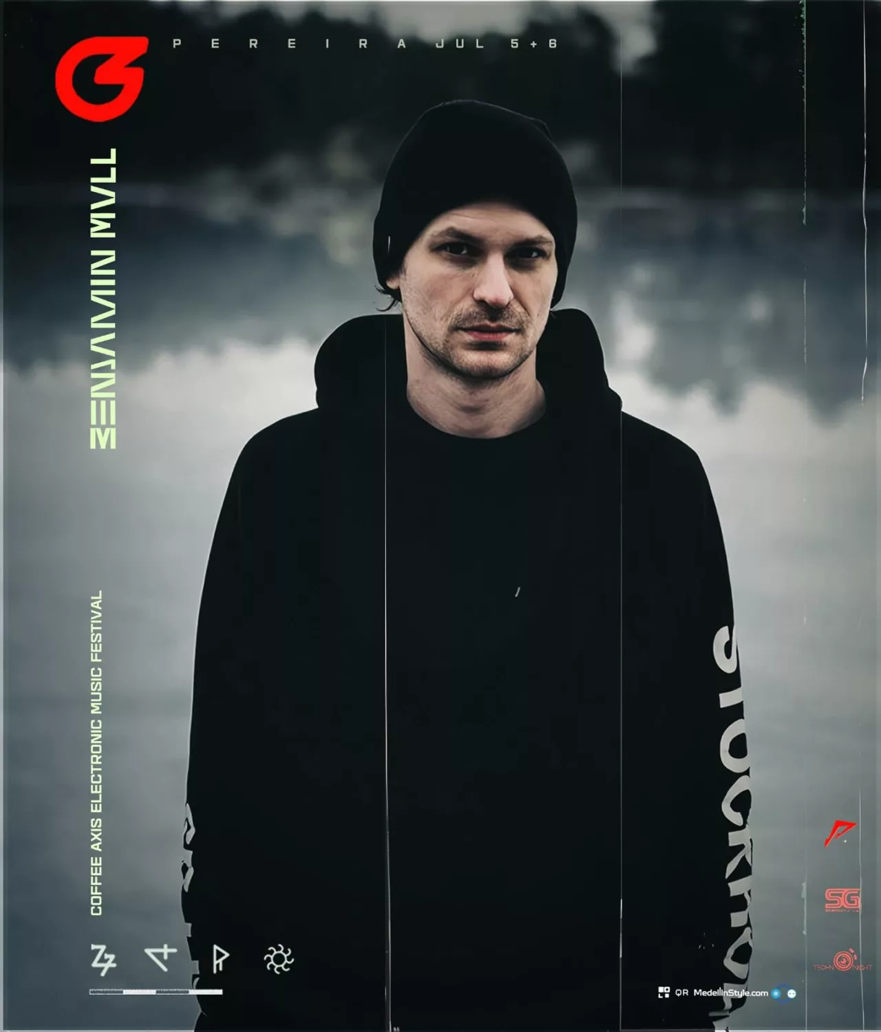 Benjamin Mull, hermano de Joel, por primera vez en Colombia en el Zero Gravity Fest