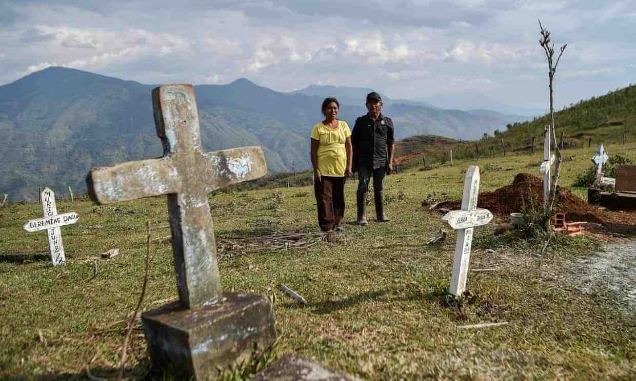 Tres líderes sociales fueron asesinados la semana pasada después de la introducción de medidas de cuarentena