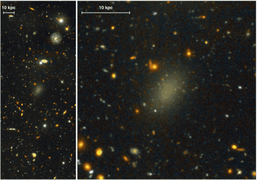 Encuentran Galaxia hecha de Materia Negra ?