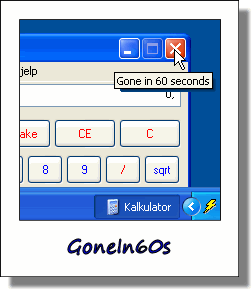 Cómo recuperar ventanas cerradas en Windows con GoneIn60s, maravilloso!