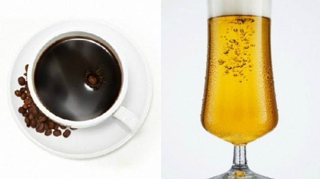 Café o Cerveza? El primero acorta la vida y la segunda la alarga