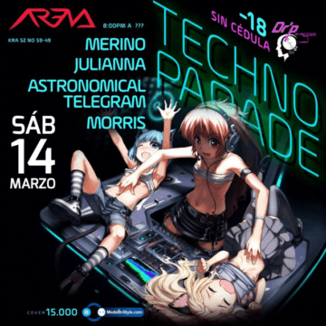 Los jóvenes también se soyan la Cultura Electrónica en Medellín: YOUTH TECHNO PARADE